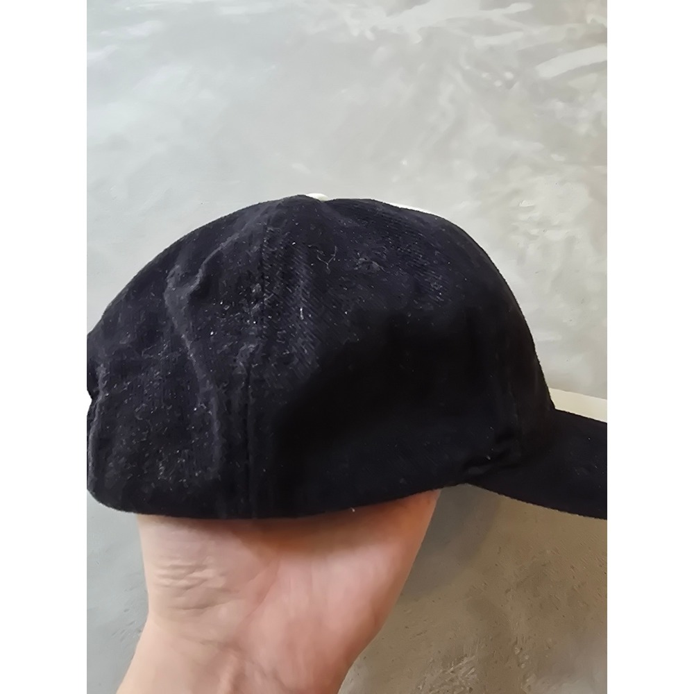 Vintage Nike Colorado Buffaloes Hat Cap Black White Strapback 90s - Picture 6 of 9